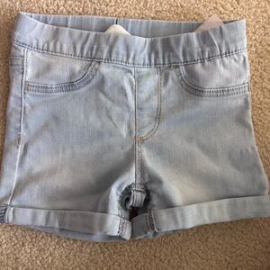 Light Blue Denim Shorts